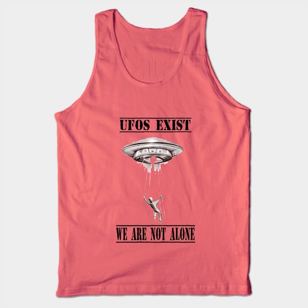 UFOs exist We are not Alone Tank Top by VirtuDivine Art